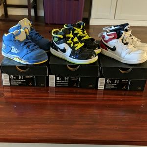 Lot of 8c Toddler Jordans